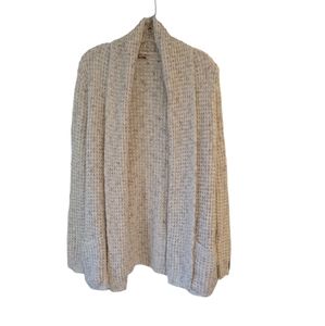 Long sweater cardigan